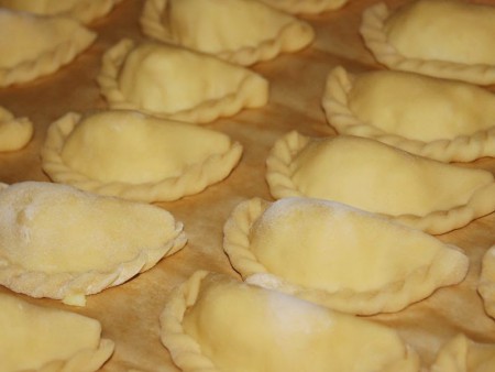 Hausgemachte Schlutzkrapfen mit variabler Fülle!